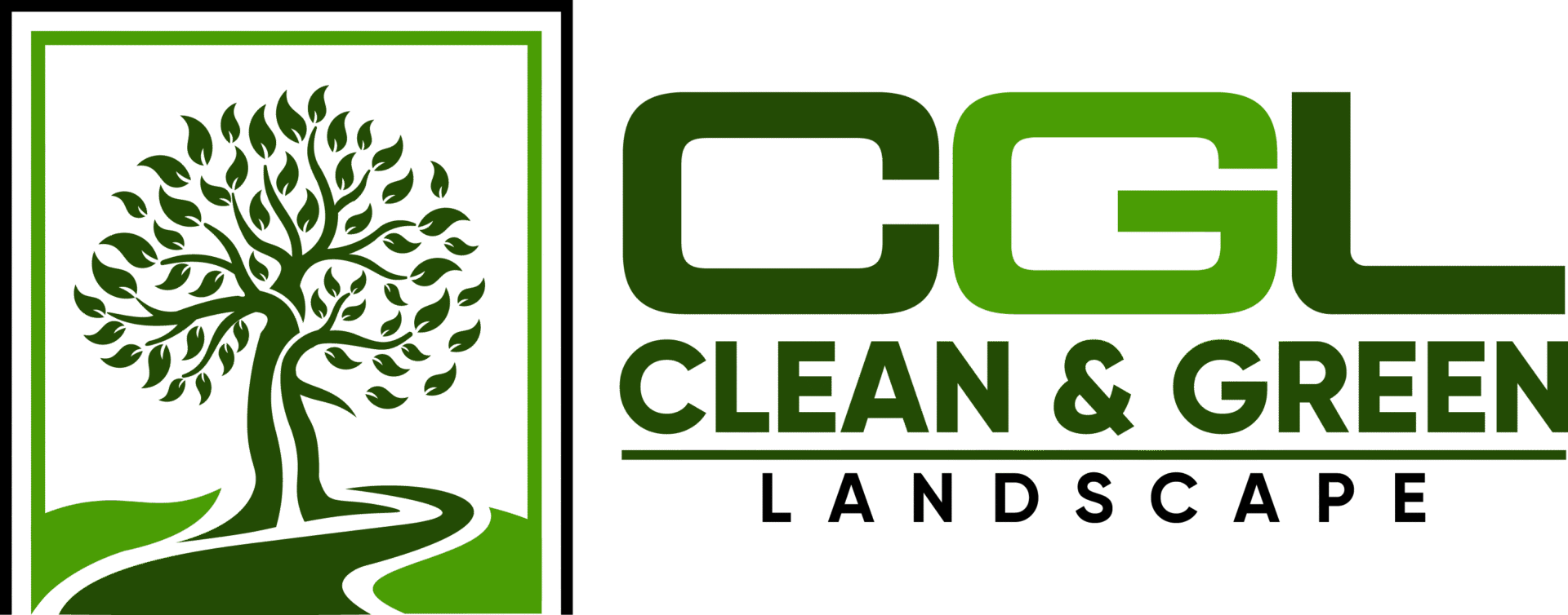 Clean and Green Landscape logo